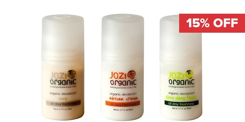 15% Off Jozi Organics Range Cover Image